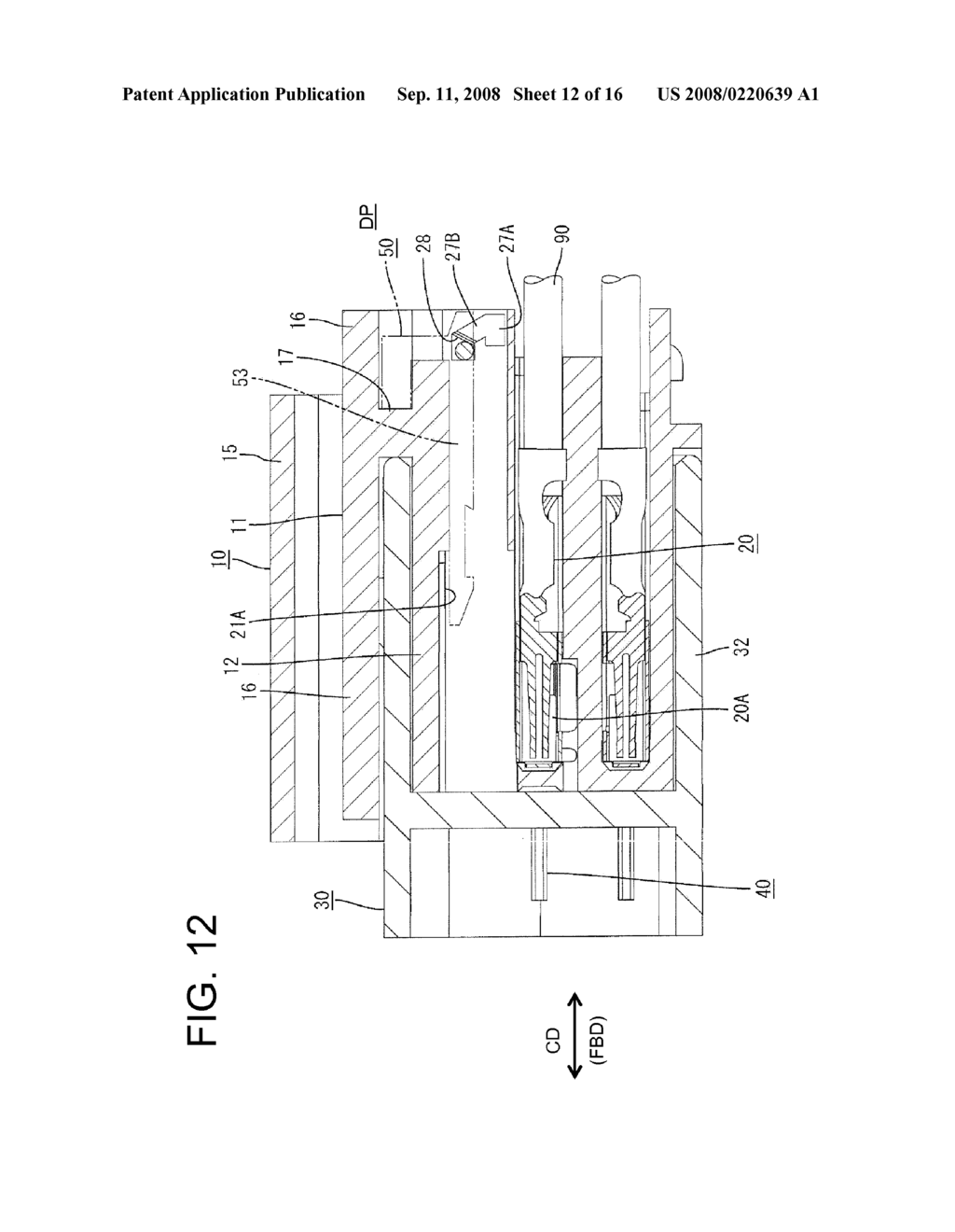 CONNECTOR, A CONNECTOR ASSEMBLY AND AN ASSEMBLING METHOD THEREFOR - diagram, schematic, and image 13