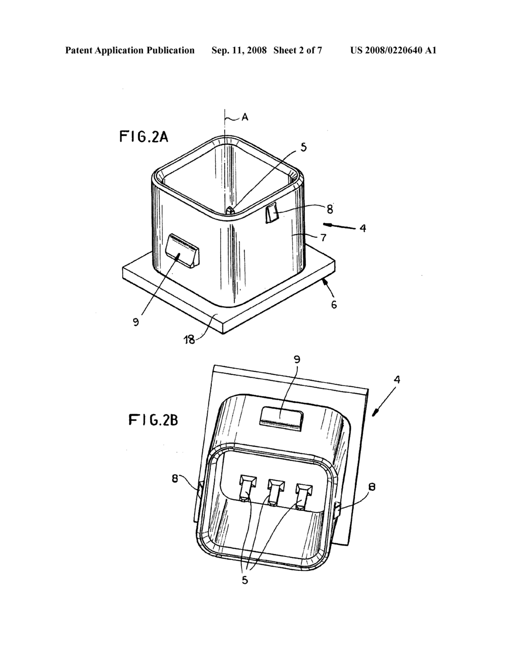 Plug-type connector with sleeve-type plug and socket - diagram, schematic, and image 03