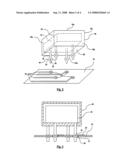 Compliant pin components for a printed circuit board assembly diagram and image