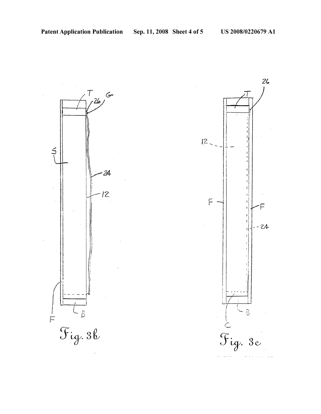 Narrow cavity batt with flange - diagram, schematic, and image 05