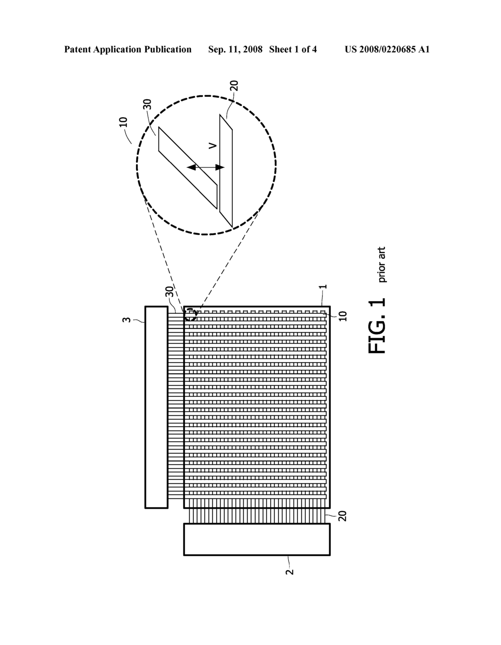 Interleaved Electrodes In A Passive Matrix Display - diagram, schematic, and image 02