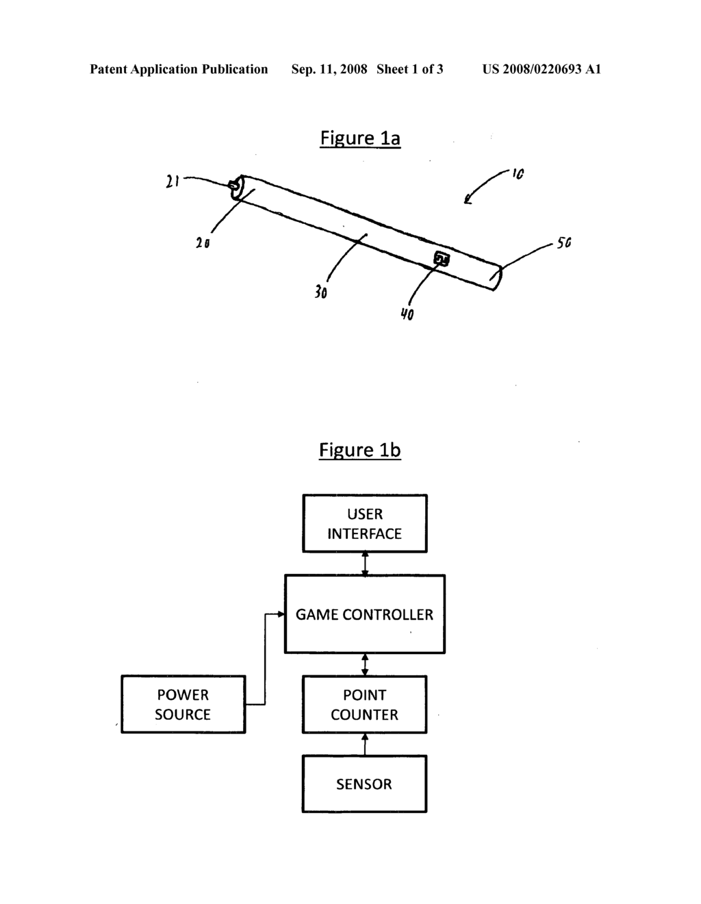 Toy sword device and game - diagram, schematic, and image 02