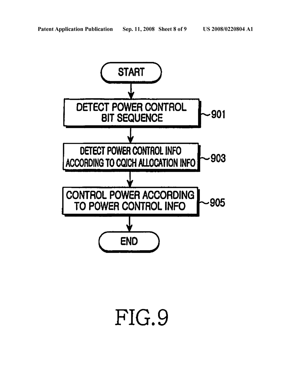 SYSTEM AND METHOD FOR CONTROLLING POWER IN A COMMUNICATION SYSTEM - diagram, schematic, and image 09