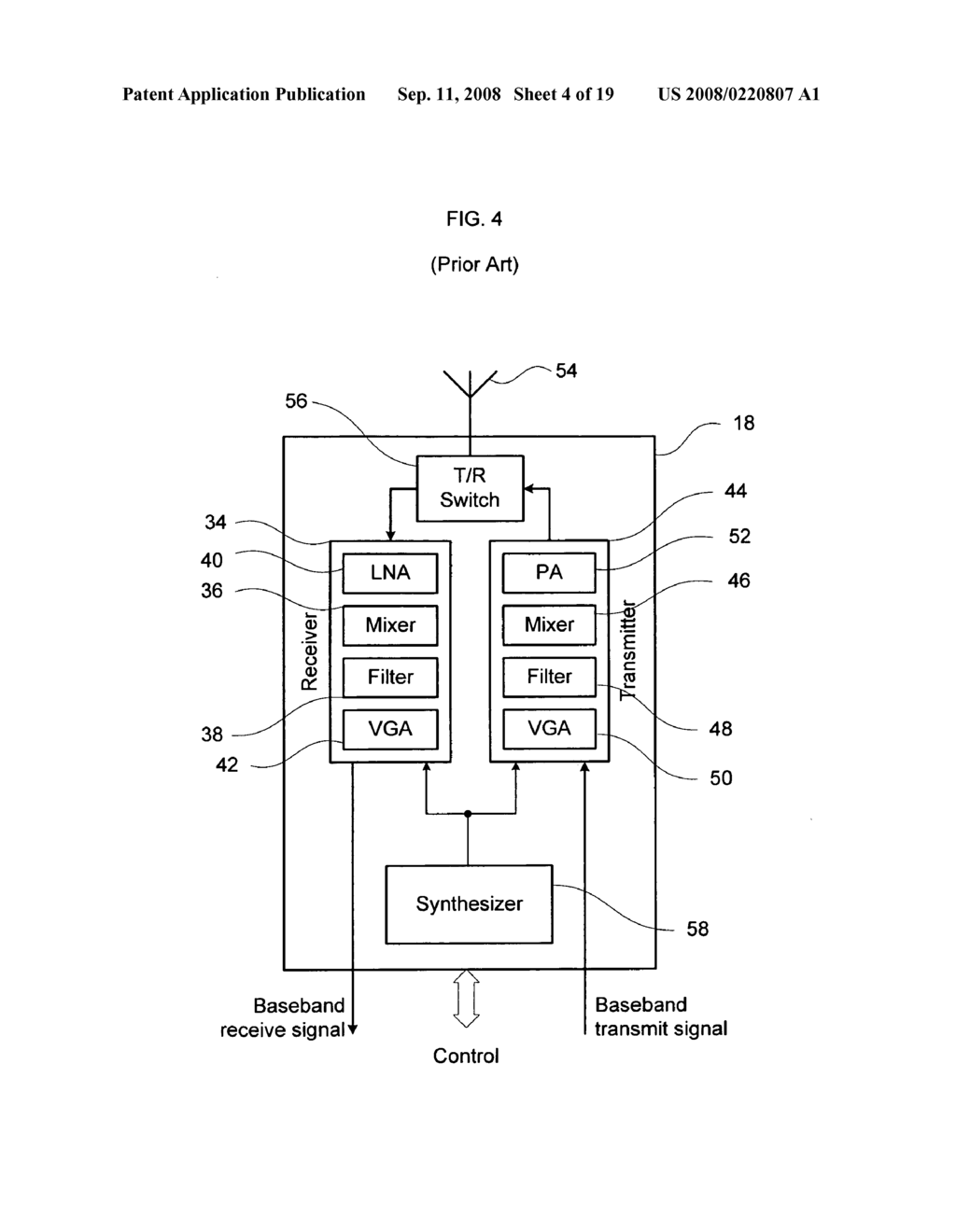 Multiple radio receive chain wireless communication devices - diagram, schematic, and image 05