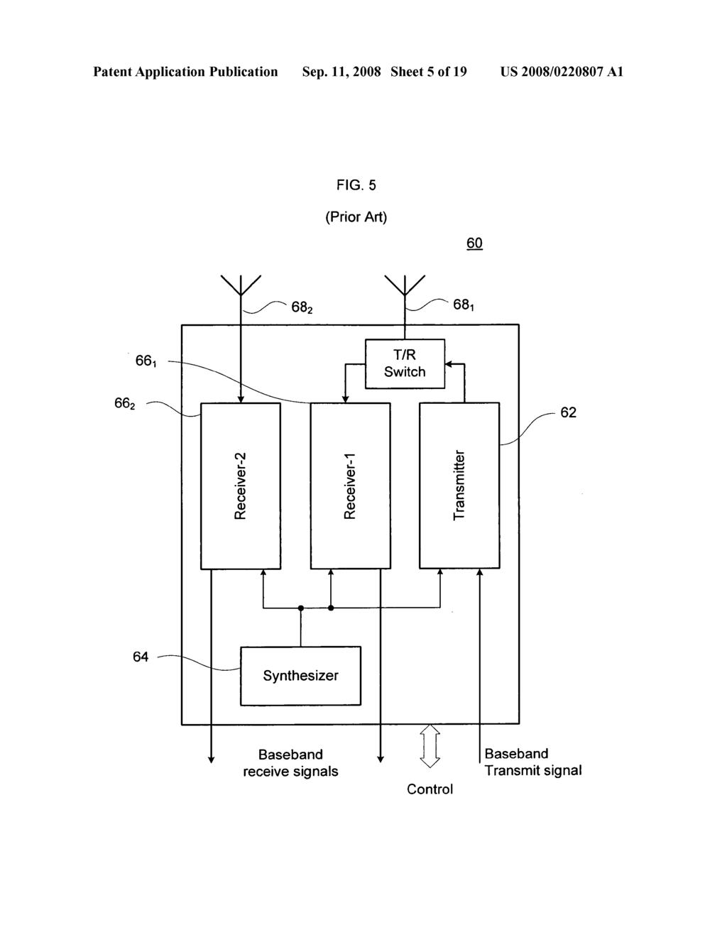 Multiple radio receive chain wireless communication devices - diagram, schematic, and image 06