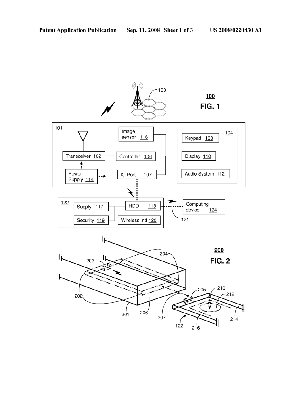 STORAGE MEDIUM FOR A CELLULAR TELEPHONE - diagram, schematic, and image 02