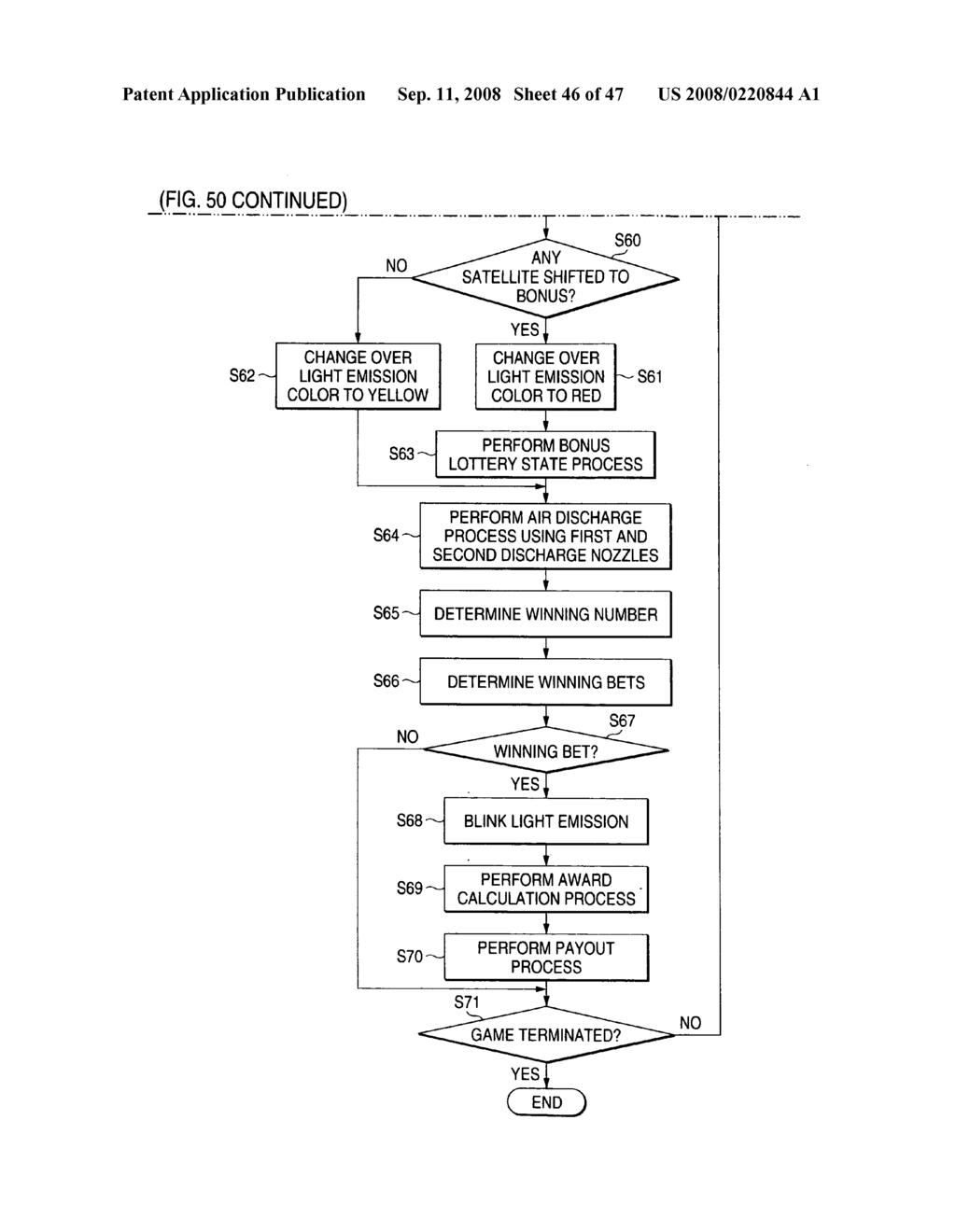 Roulette apparatus and roulette gaming machine - diagram, schematic, and image 47