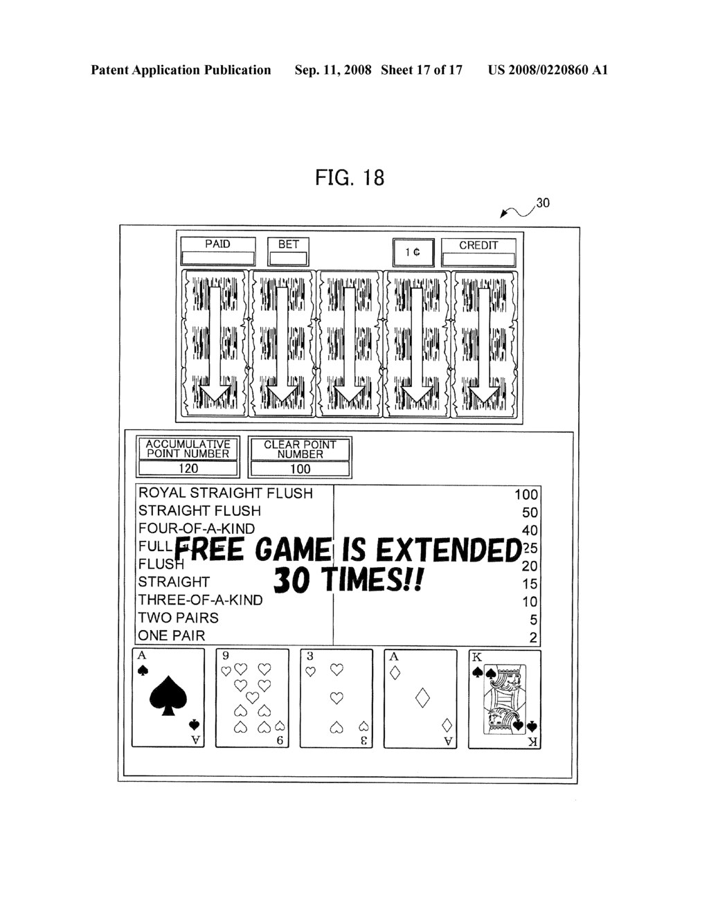 GAME SYSTEM INCLUDING SLOT MACHINES AND GAME CONTROL METHOD THEREOF - diagram, schematic, and image 18