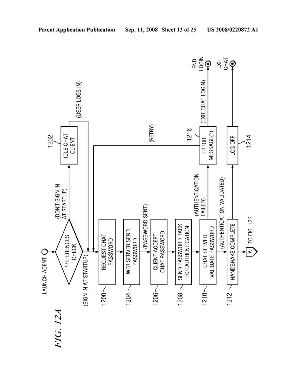 METHOD AND APPARATUS FOR ISSUING A CHALLENGE PROMPT IN A GAMING ENVIRONMENT - diagram, schematic, and image 14