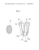 GOLF BALL MARKER HOLDER diagram and image