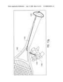 TENNIS TRAINING AID diagram and image