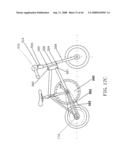 Multi-Functional Fitness Bicycle diagram and image