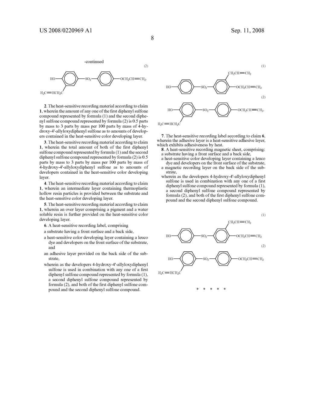 HEAT-SENSITIVE RECORDING MATERIAL - diagram, schematic, and image 09