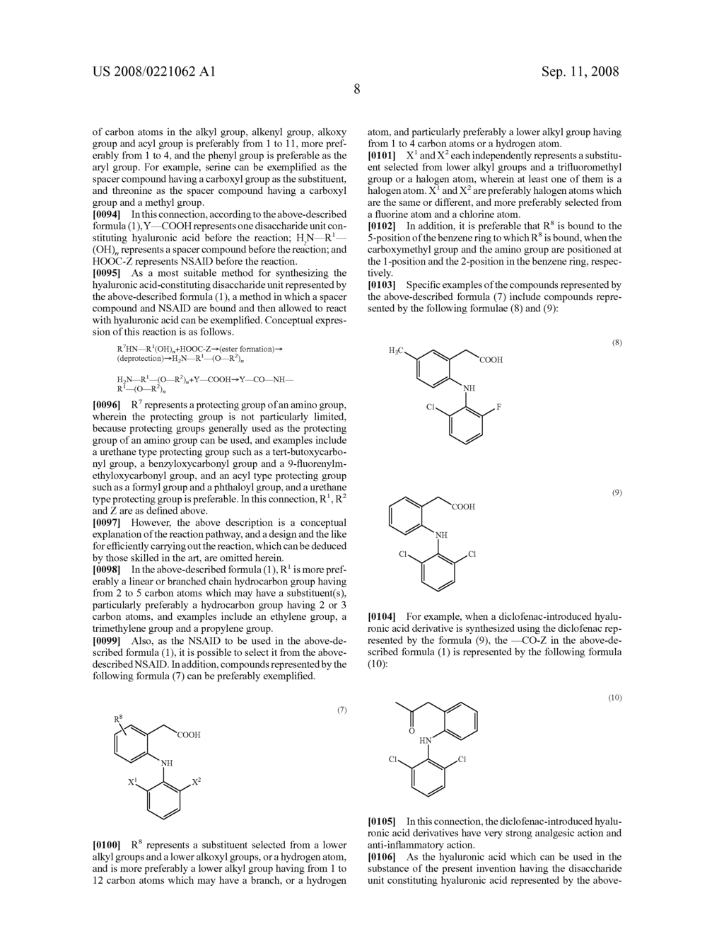 Hyaluronic Acid Derivative and Drug Containing the Same - diagram, schematic, and image 19