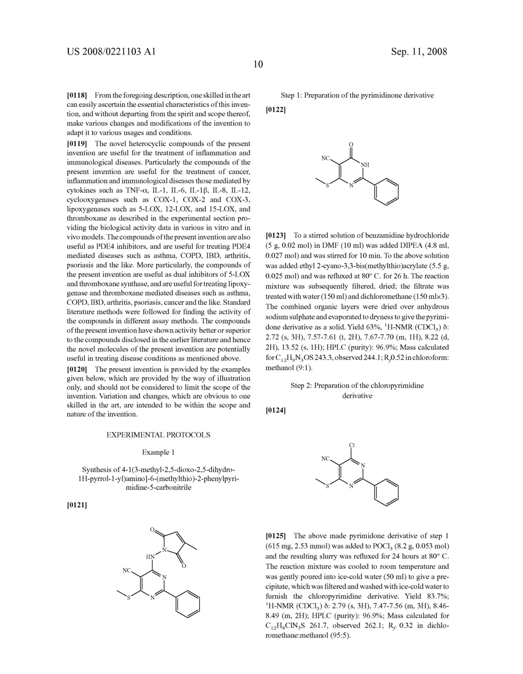 New heterocyclic compounds - diagram, schematic, and image 11