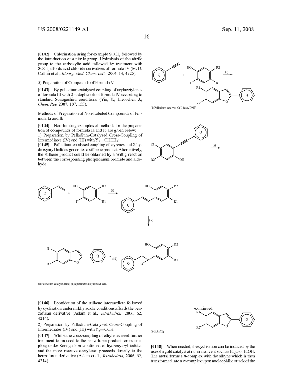 Novel 2-Heteroaryl Substituted Benzothiophenes and Benzofuranes 709 - diagram, schematic, and image 17