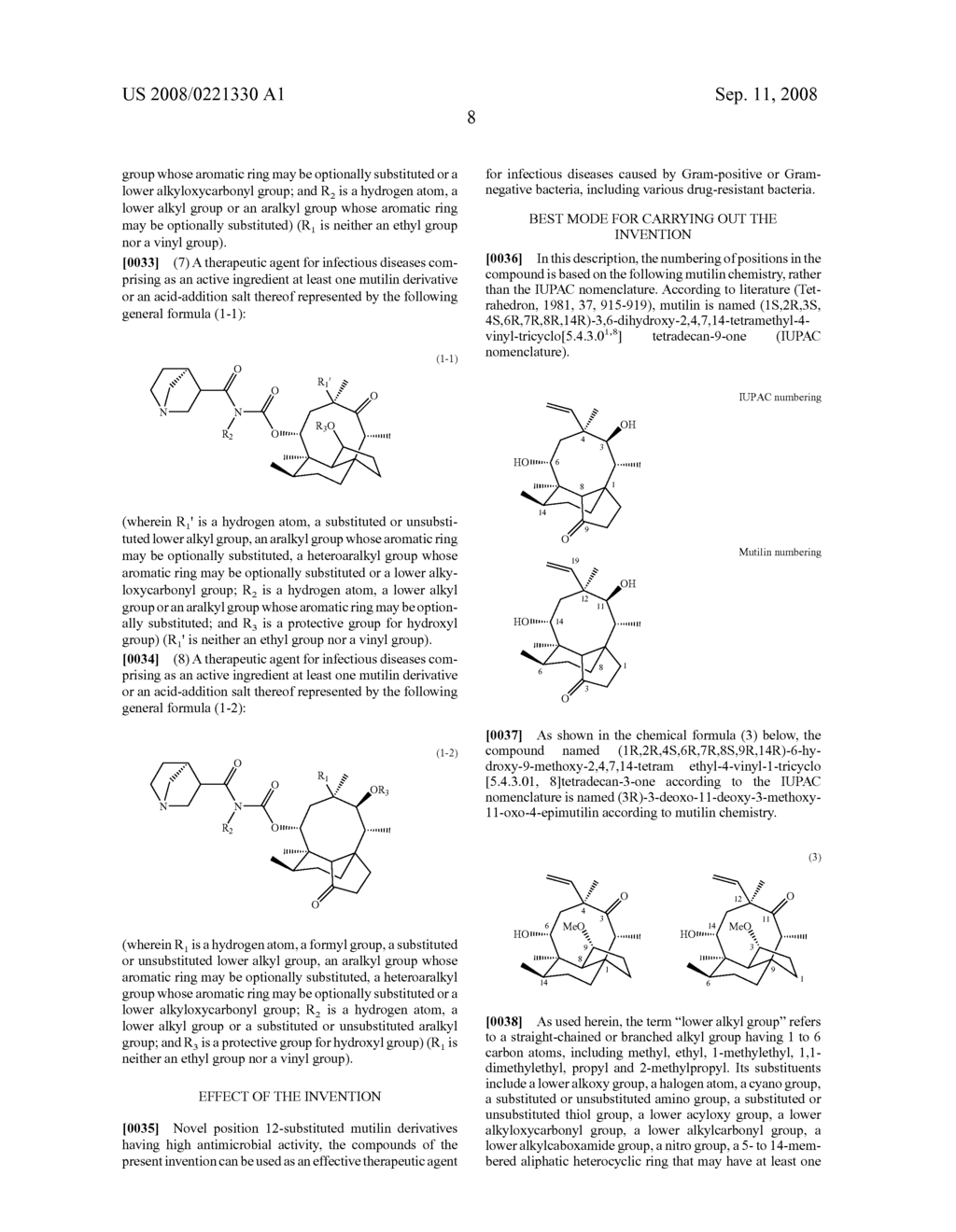 Mutilin-Derivative Substituted at Position 12 - diagram, schematic, and image 09