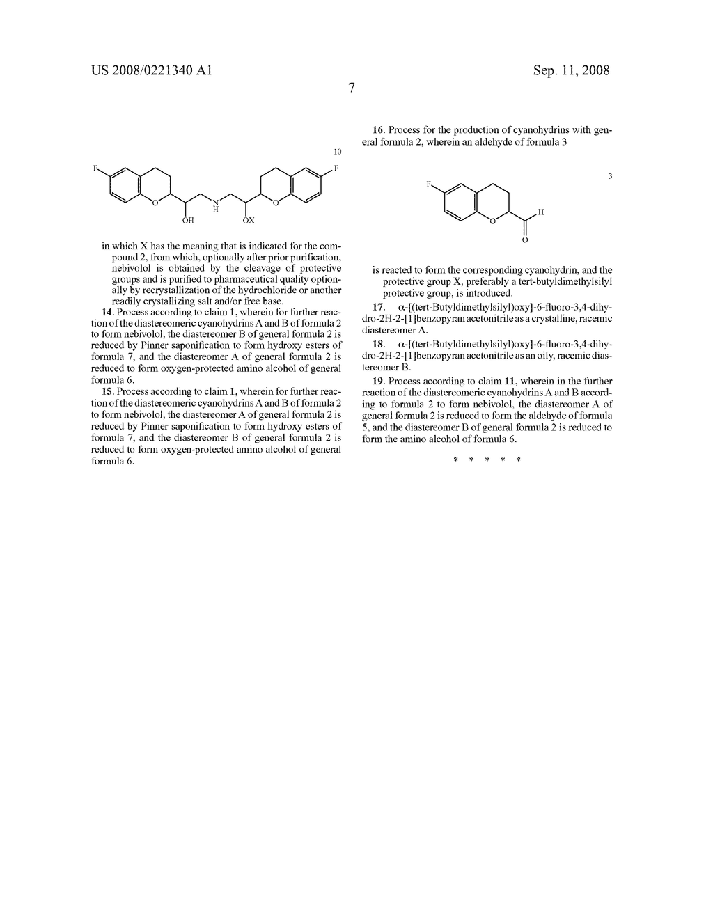 Process for the Production of Nebivolol - diagram, schematic, and image 08