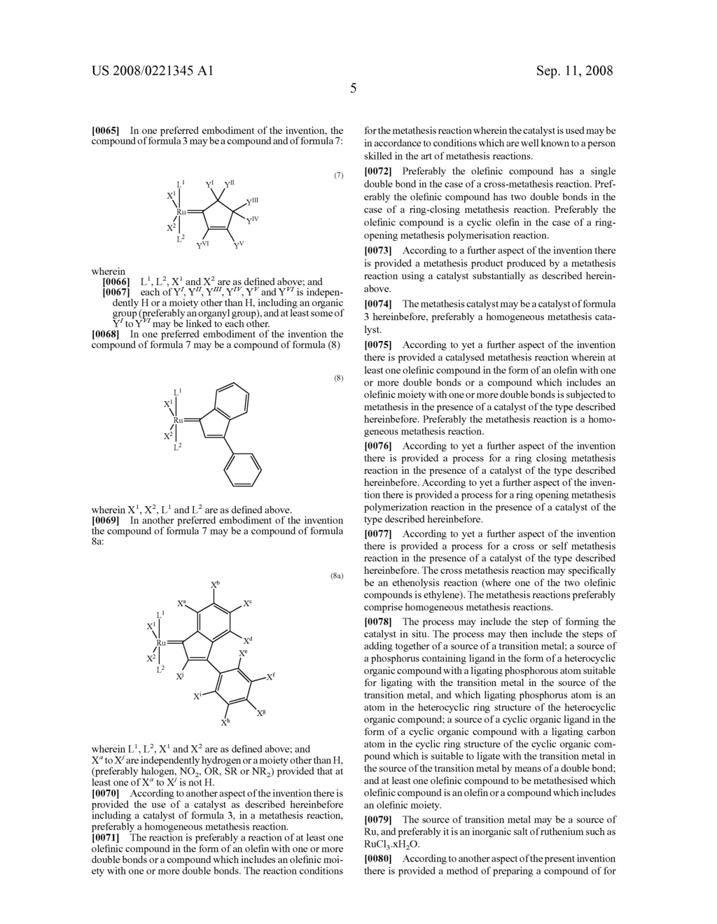 Use of a Phosphorus Containing Ligand and a Cyclic Organic Ligand in a Transition Metal Compound - diagram, schematic, and image 06
