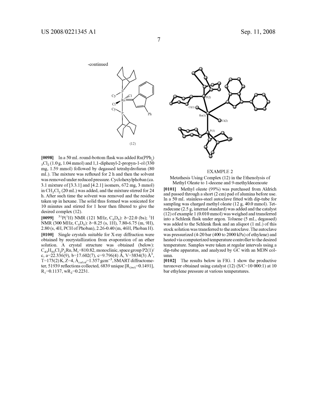 Use of a Phosphorus Containing Ligand and a Cyclic Organic Ligand in a Transition Metal Compound - diagram, schematic, and image 08