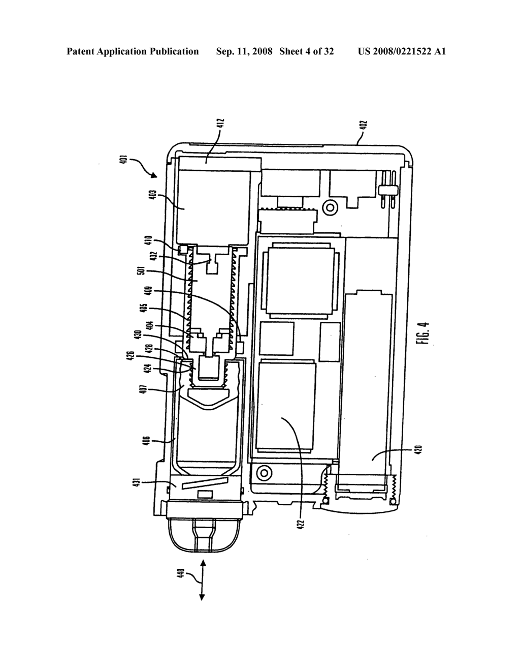 Methods and apparatuses for detecting occlusions in an ambulatory infusion pump - diagram, schematic, and image 05