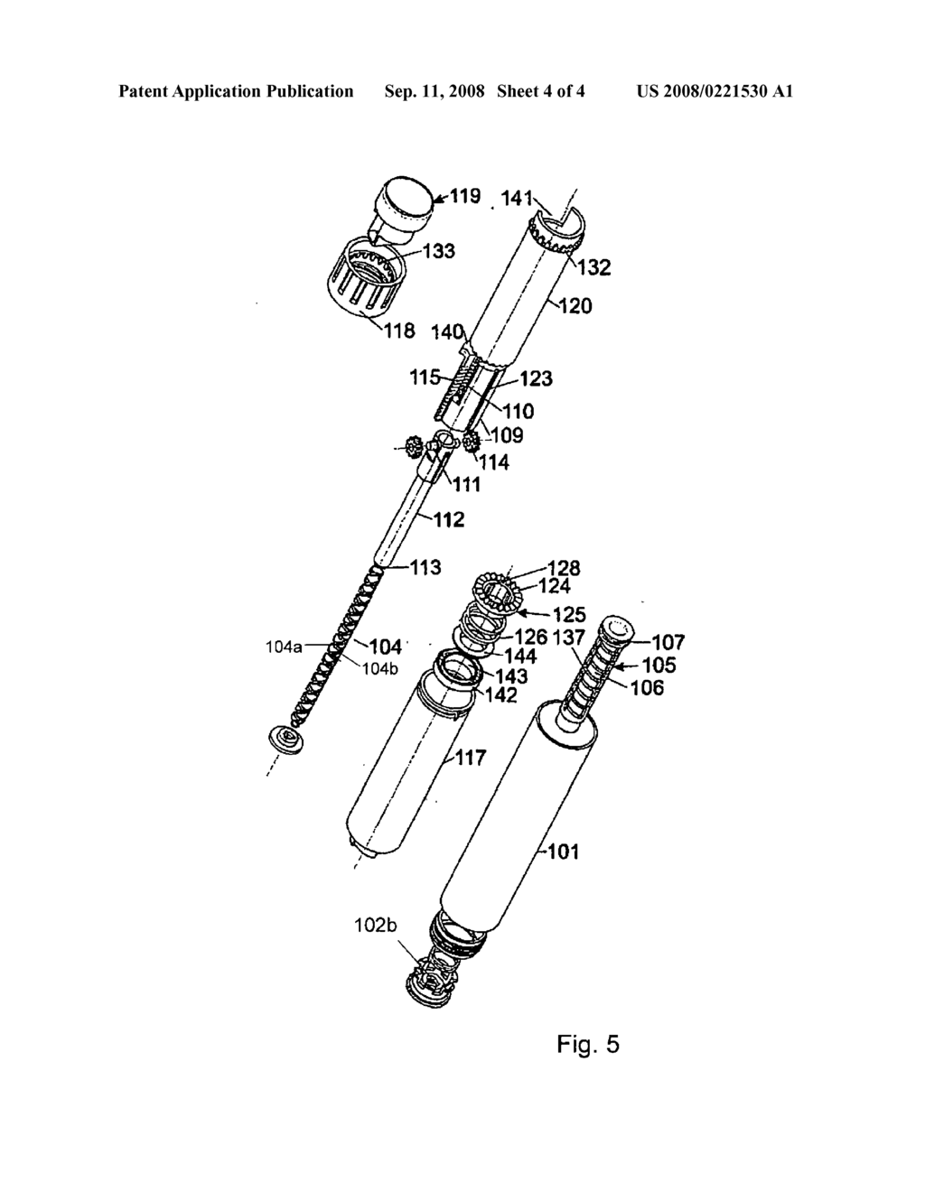 Injection Device With A GearBox - diagram, schematic, and image 05