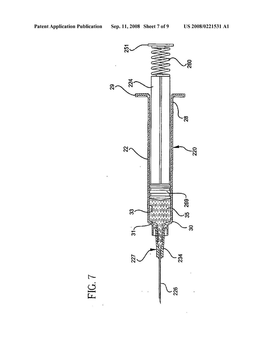 FLUSH SYRINGE HAVING COMPRESSIBLE PLUNGER - diagram, schematic, and image 08