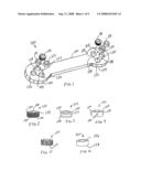 Orthopaedic instrumentation with integral load-bearing members diagram and image