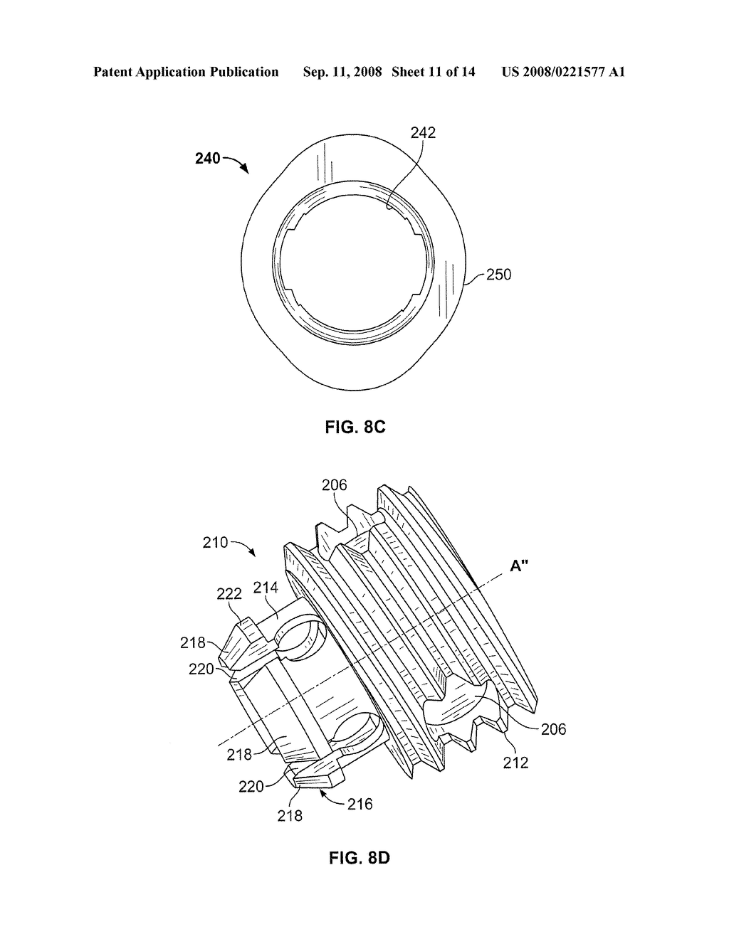 INTRAMEDULLARY IMPLANT WITH LOCKING AND COMPRESSION DEVICES - diagram, schematic, and image 12