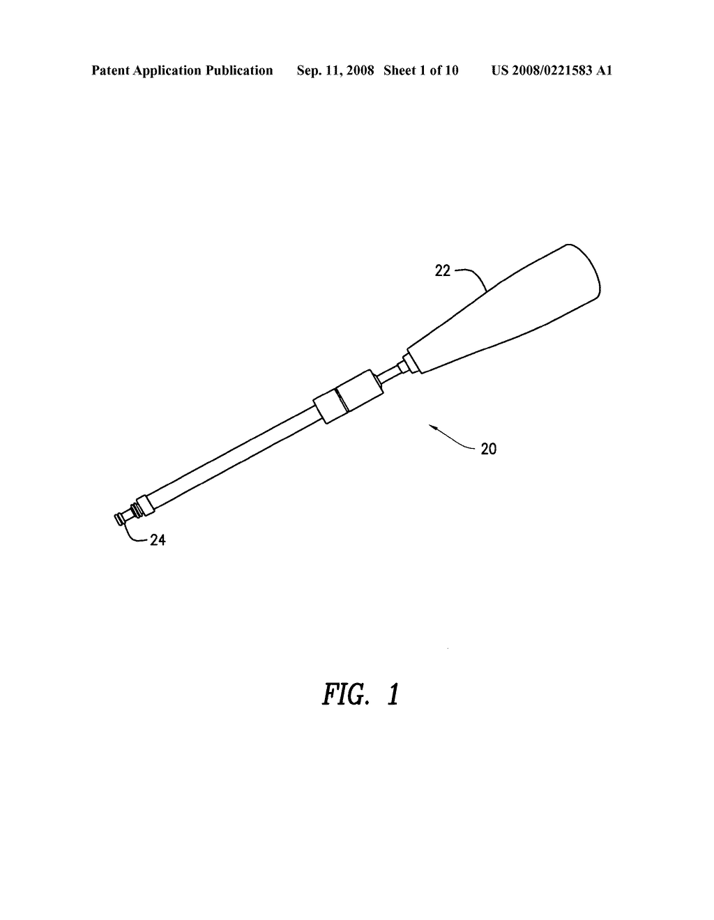 Polyaxial screwdriver for a pedicle screw system - diagram, schematic, and image 02