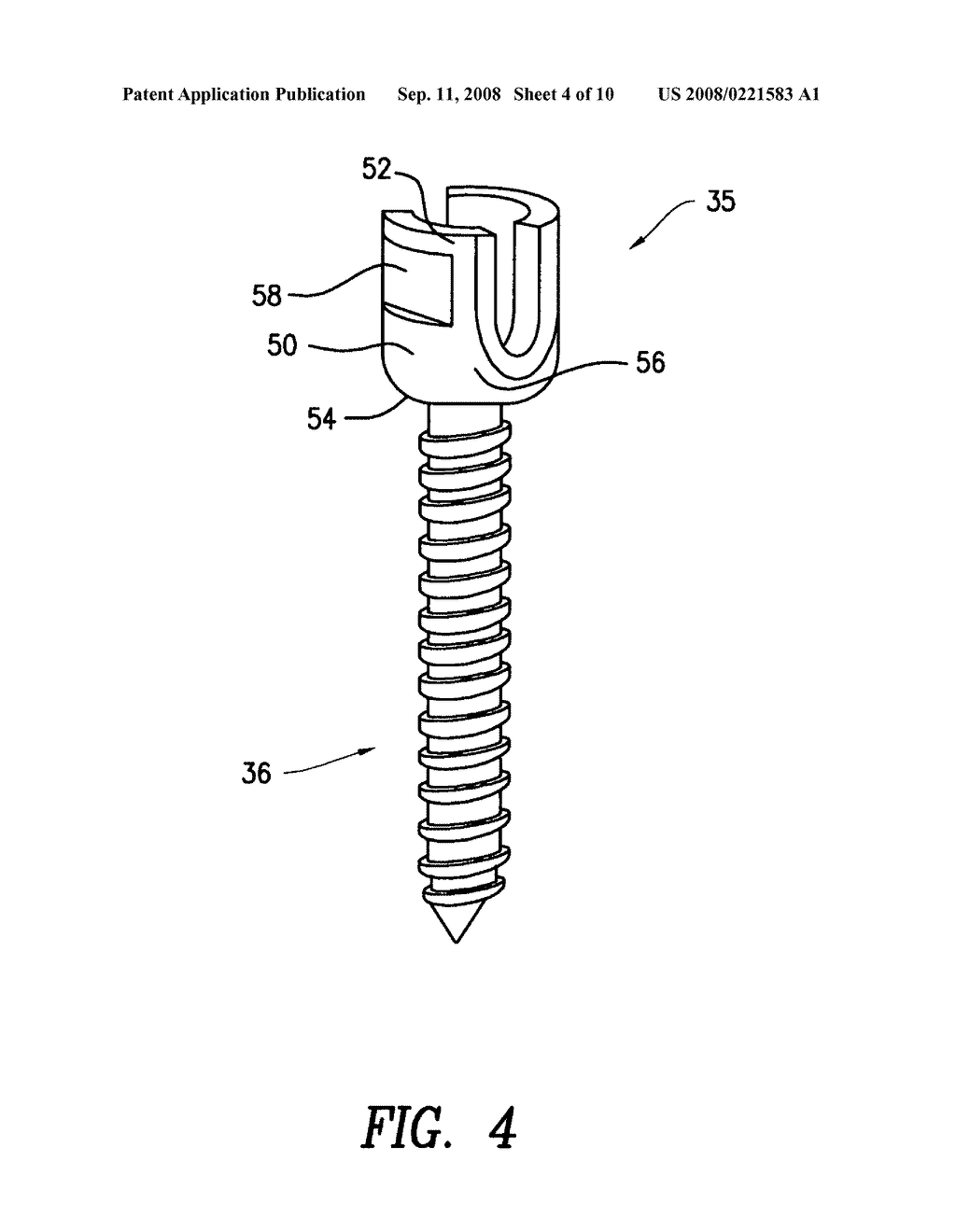 Polyaxial screwdriver for a pedicle screw system - diagram, schematic, and image 05