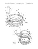 Method and apparatus for removing an acetabular bearing diagram and image