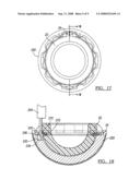 Method and apparatus for removing an acetabular bearing diagram and image