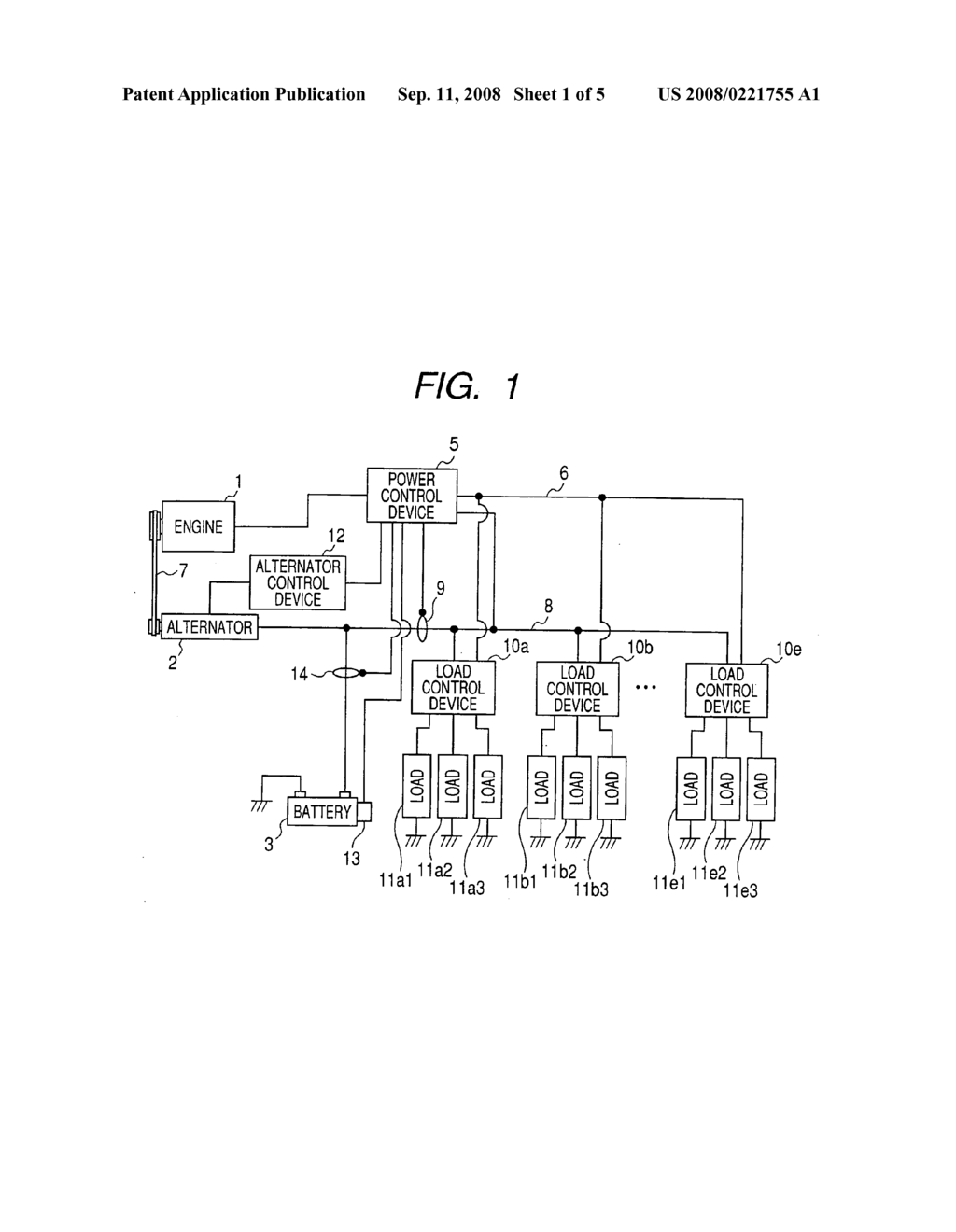 Vehicle-use power supply apparatus - diagram, schematic, and image 02