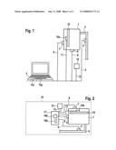 Method for the automatic determination of the quality of a transition compensation diagram and image