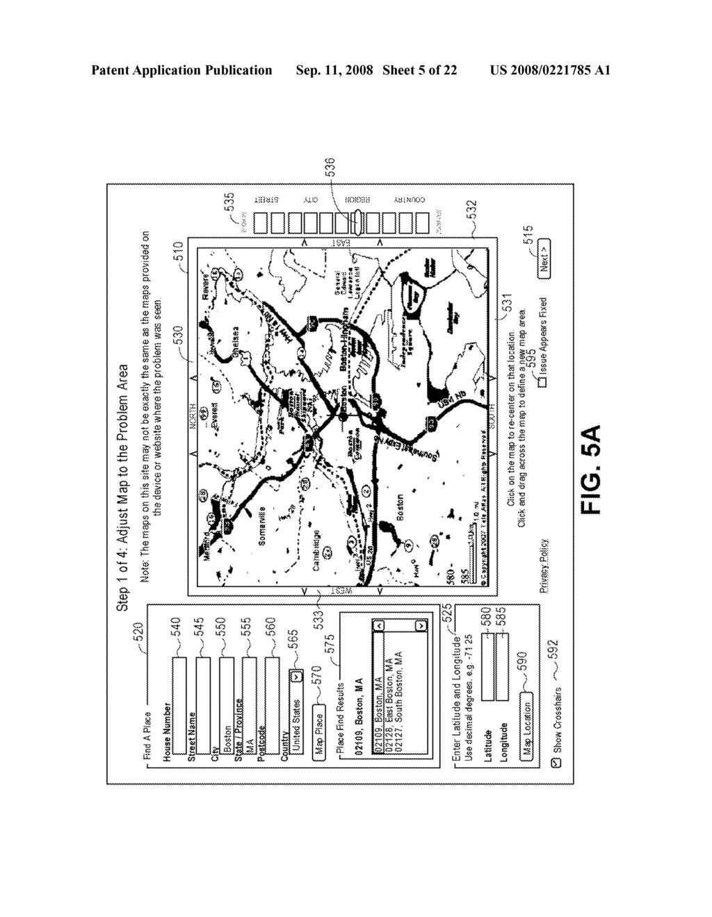 METHOD AND SYSTEM FOR COLLECTING USER UPDATE REQUESTS REGARDING GEOGRAPHIC DATA TO SUPPORT AUTOMATED ANALYSIS, PROCESSING AND GEOGRAPHIC DATA UPDATES - diagram, schematic, and image 06