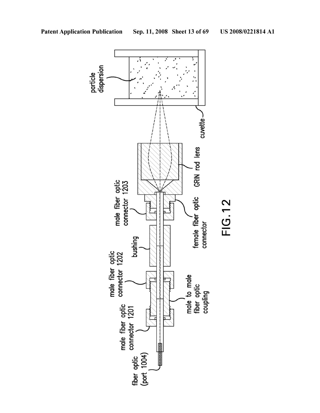 METHODS AND APPARATUS FOR DETERMINING PARTICLE CHARACTERISTICS BY MEASURING SCATTERED LIGHT - diagram, schematic, and image 14