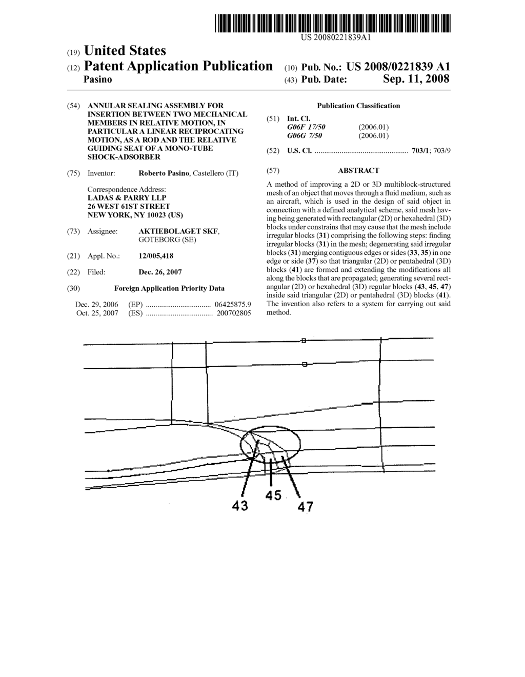 Annular sealing assembly for insertion between two mechanical members in relative motion, in particular a linear reciprocating motion, as a rod and the relative guiding seat of a mono-tube shock-adsorber - diagram, schematic, and image 01