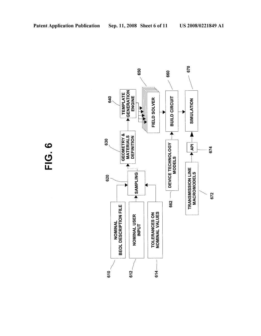 Method, Apparatus And Computer Program Product For Creating Electric Circuit Models Of Semiconductor Circuits From Fabrication Process Parameters - diagram, schematic, and image 07