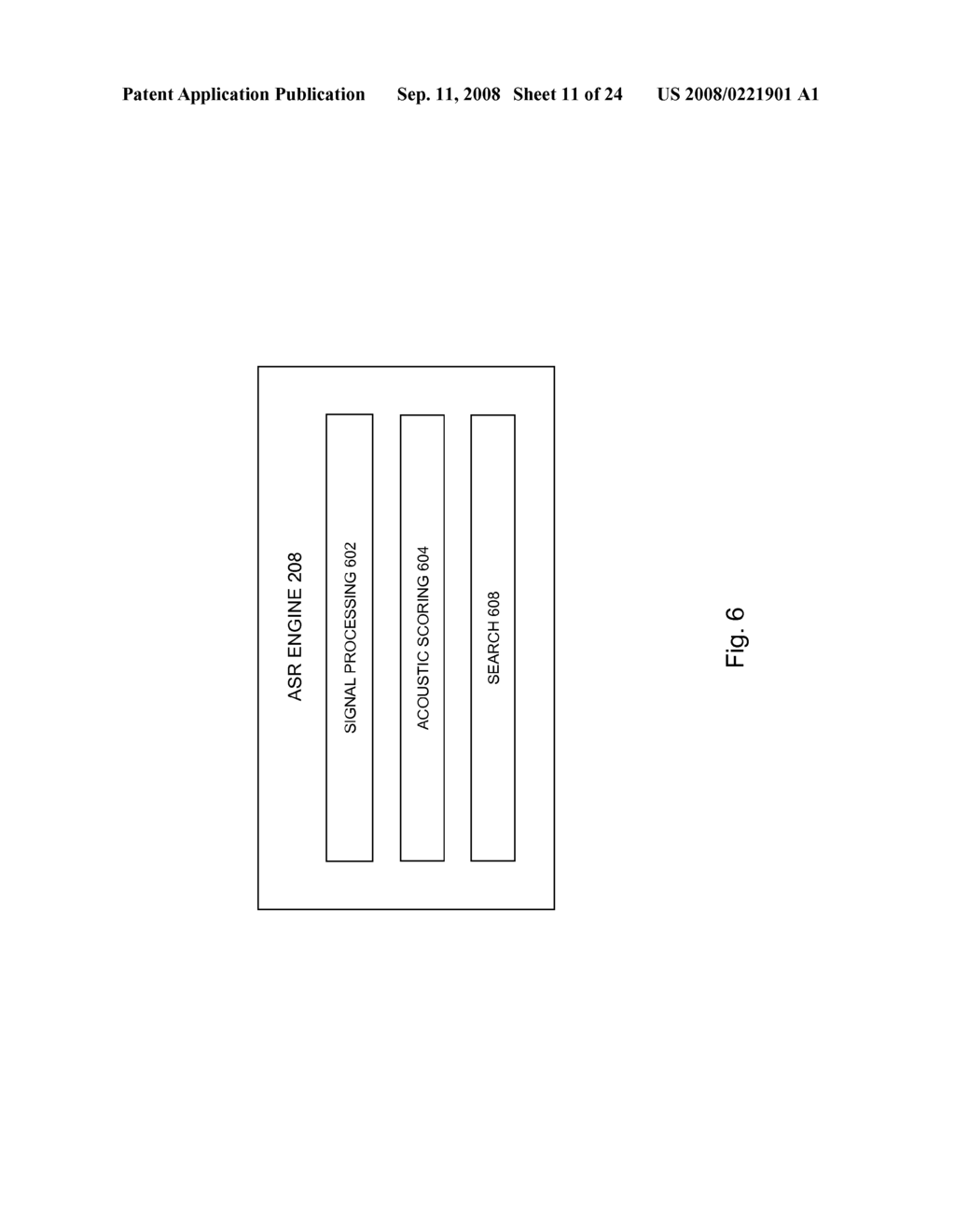 MOBILE GENERAL SEARCH ENVIRONMENT SPEECH PROCESSING FACILITY - diagram, schematic, and image 12