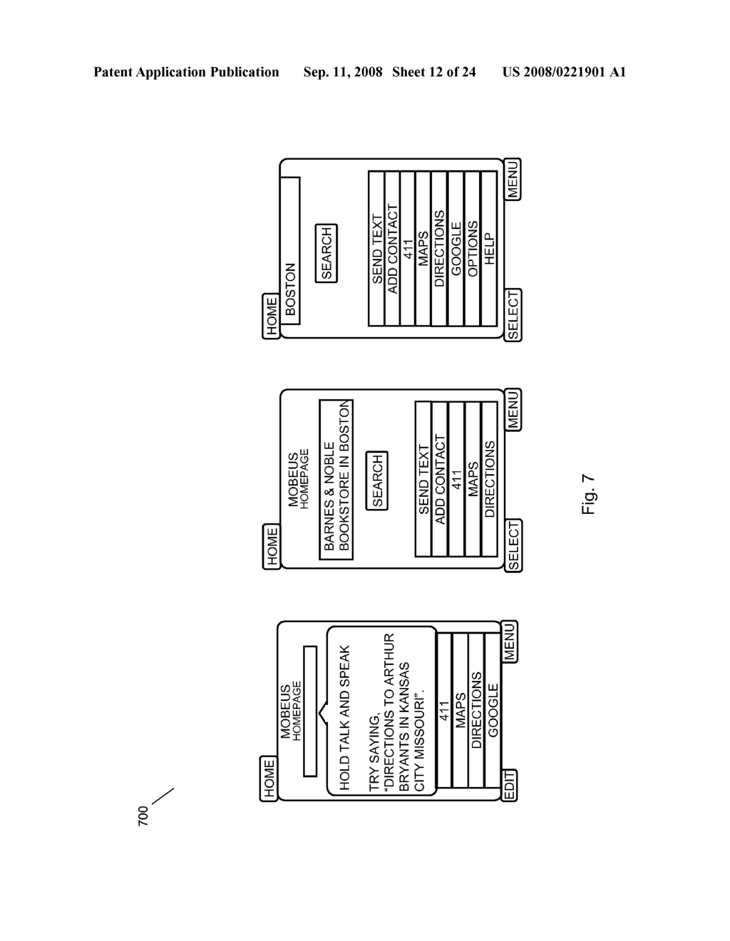 MOBILE GENERAL SEARCH ENVIRONMENT SPEECH PROCESSING FACILITY - diagram, schematic, and image 13