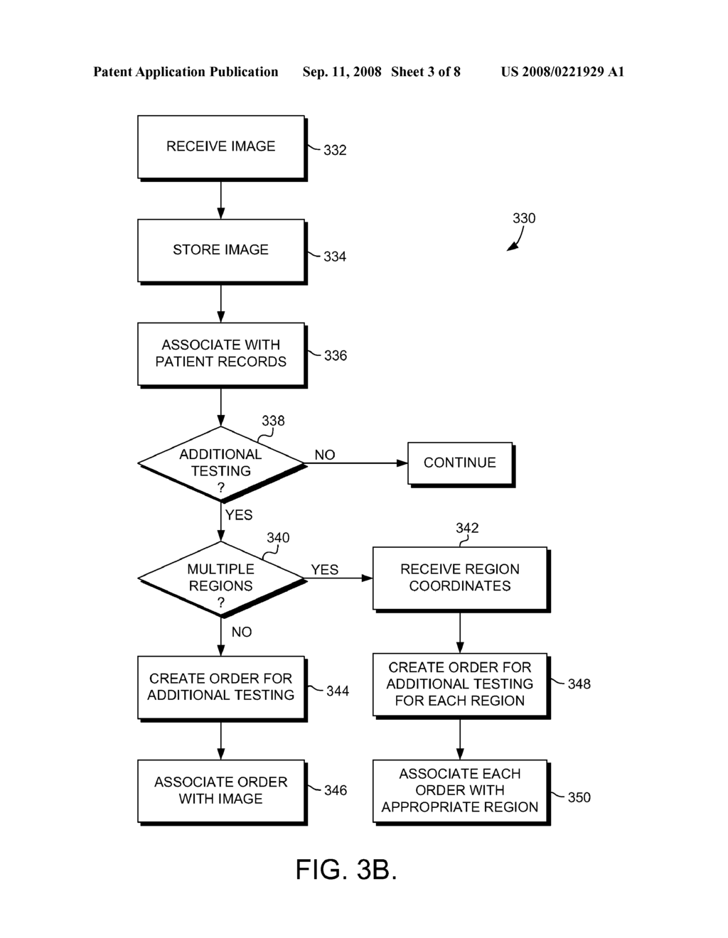 SYSTEM AND METHOD FOR ASSOCIATING A PATIENT SPECIMEN IDENTIFIER WITH A RADIOLOGY IMAGE FOR THE PATIENT - diagram, schematic, and image 04