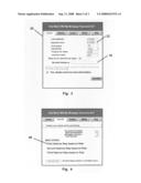 Web-based financial services and products client lead generation system and method diagram and image