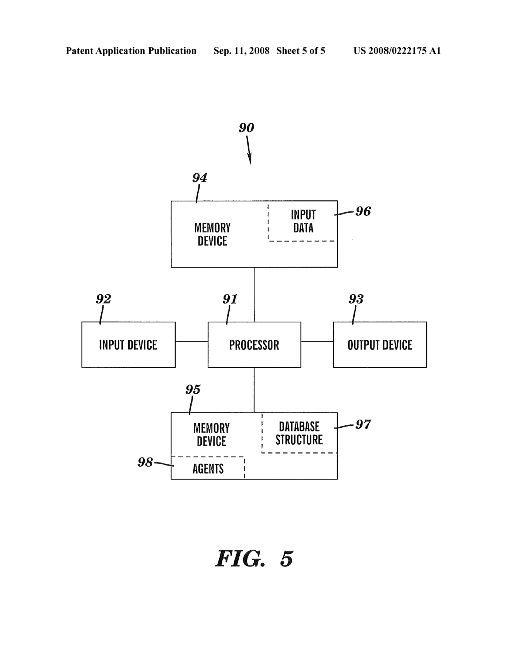 USE OF AGENTS AND CONTROL DOCUMENTS TO UPDATE A DATABASE STRUCTURE - diagram, schematic, and image 06