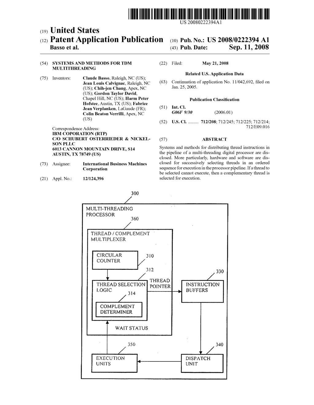 Systems and Methods for TDM Multithreading - diagram, schematic, and image 01