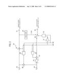 POWER SUPPLY VOLTAGE REGULATOR CIRCUIT AND MICROCOMPUTER diagram and image