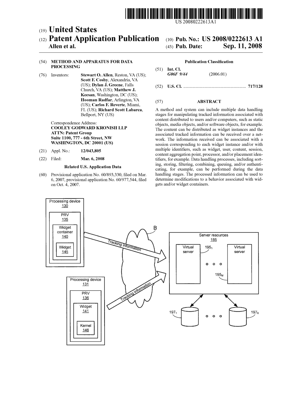 METHOD AND APPARATUS FOR DATA PROCESSING - diagram, schematic, and image 01