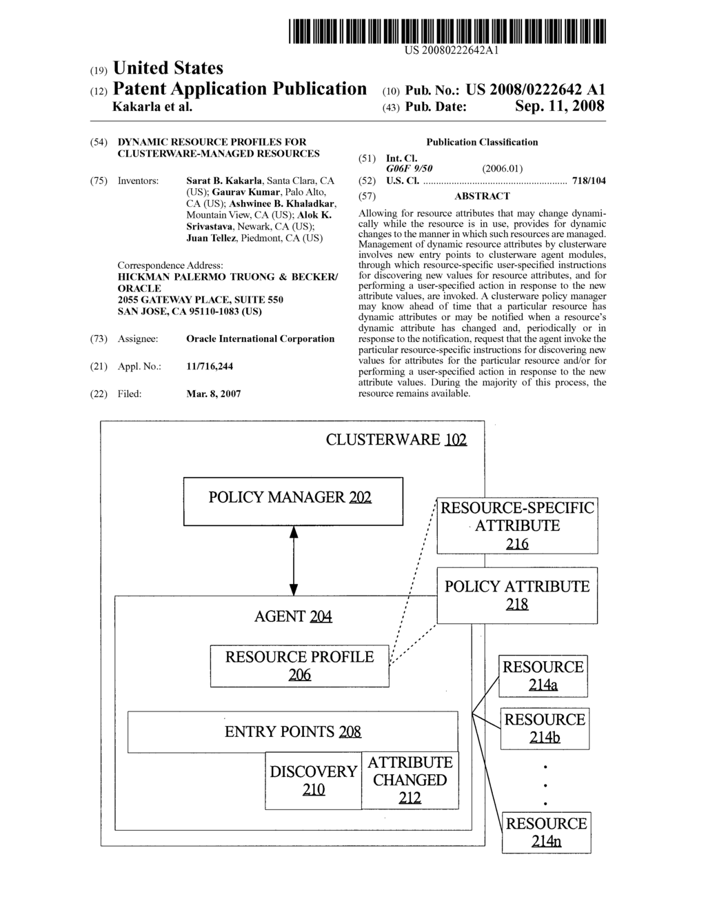 Dynamic resource profiles for clusterware-managed resources - diagram, schematic, and image 01