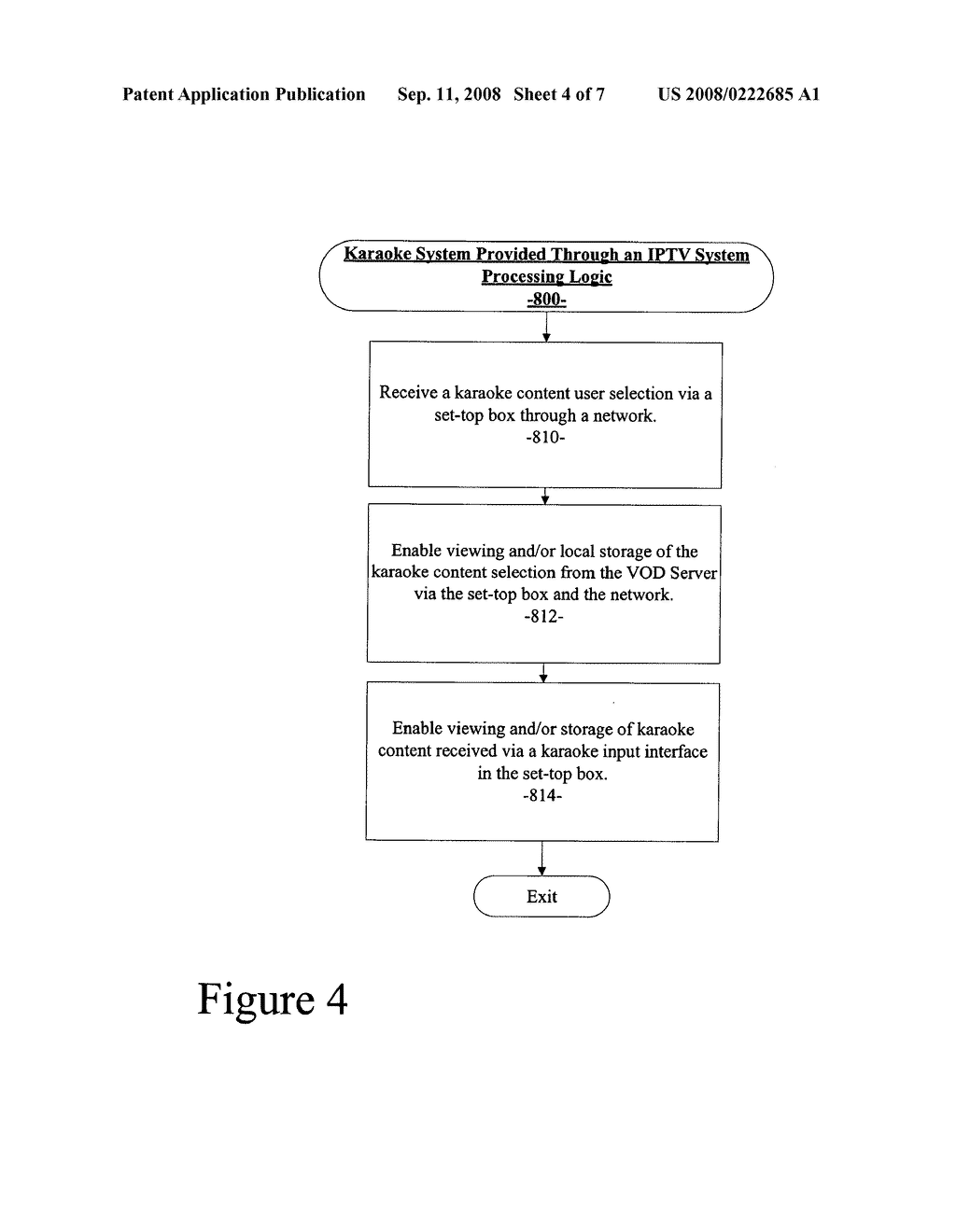 Karaoke system provided through an internet protocol television system - diagram, schematic, and image 05