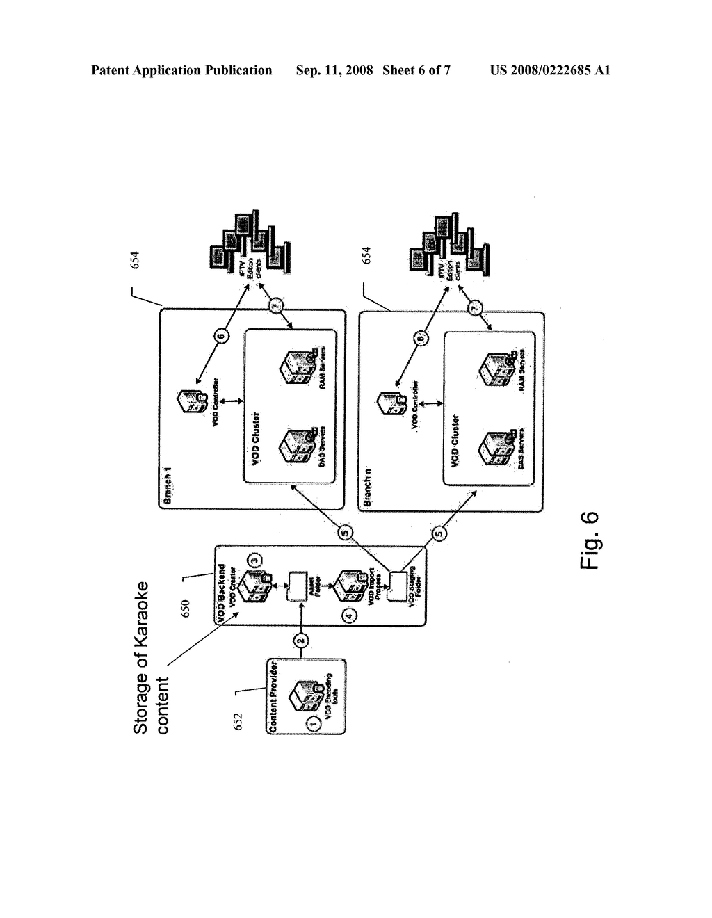 Karaoke system provided through an internet protocol television system - diagram, schematic, and image 07